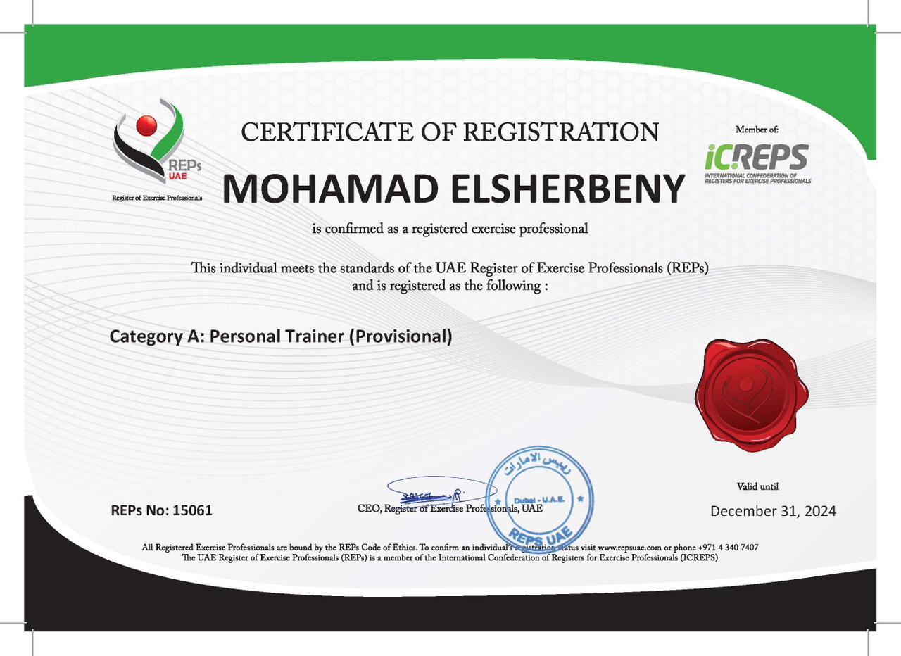 UAE Representative Certificate